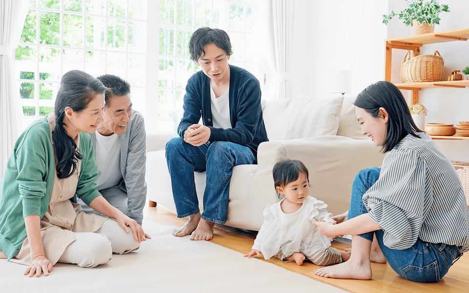 家族の写真